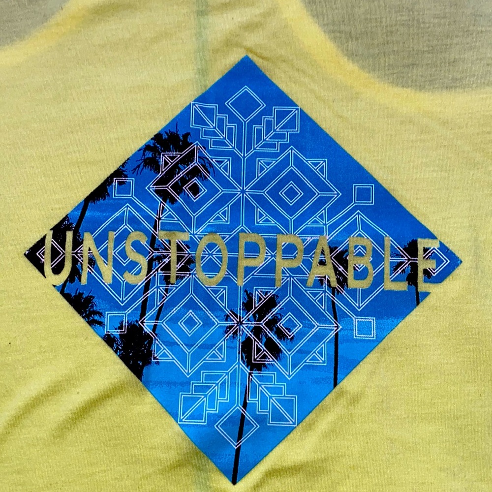 Yellow Workout Tee